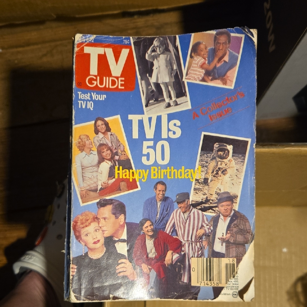 Collector's Edition - TV's 50th Birthday TV Guide Includes Cosby 😬